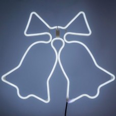 Banda led in forma de Clopotei cu Fundita BL-372-W, 50cm