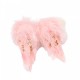 Decoratiune brad Aripi de Inger, culoare roz cu auriu, dimensiune: 13x3x7cm, MI-559
