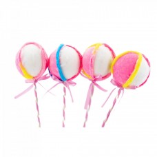 Decoratiune brad in forma de Lollipop, culoare multicolor, dimensiune: 7x7x24 cm, 4 buc/set MI-610