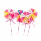 Decoratiune brad in forma de Lollipop, culoare multicolor, dimensiune: 8.5x1.5x24 cm, 4 buc/set MI-606