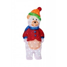 Decoratiune luminoasa pentru exterior, Ursulet, 80cm,MI-1051