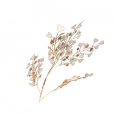 Frunza decorativa pentru brad, culoare auriu, dimensiune 60 cm, HB-1527