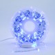 Instalatie de Craciun tip Liniara / sirag 100m, 800 leduri, Lumina Albastra, SW-362-B