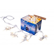 Perdea Lumini de exterior, 3m x 2m, 400 Led Lumina Calda, interconectabila