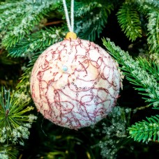 Set 5 globuri din polistiren, culoare roz, diametru 10cm, BL-6017PK